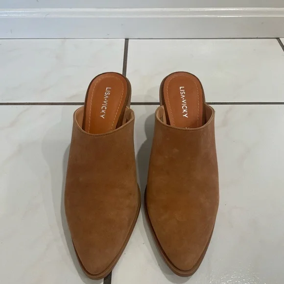 Lisa Vicky Brown Mules - Picture 1 of 5